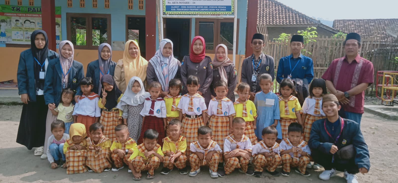 Laksanakan KKN di Lampung, Mahasiswa Siap mengimplementasikan Motto STAI Sunan Pandanaran