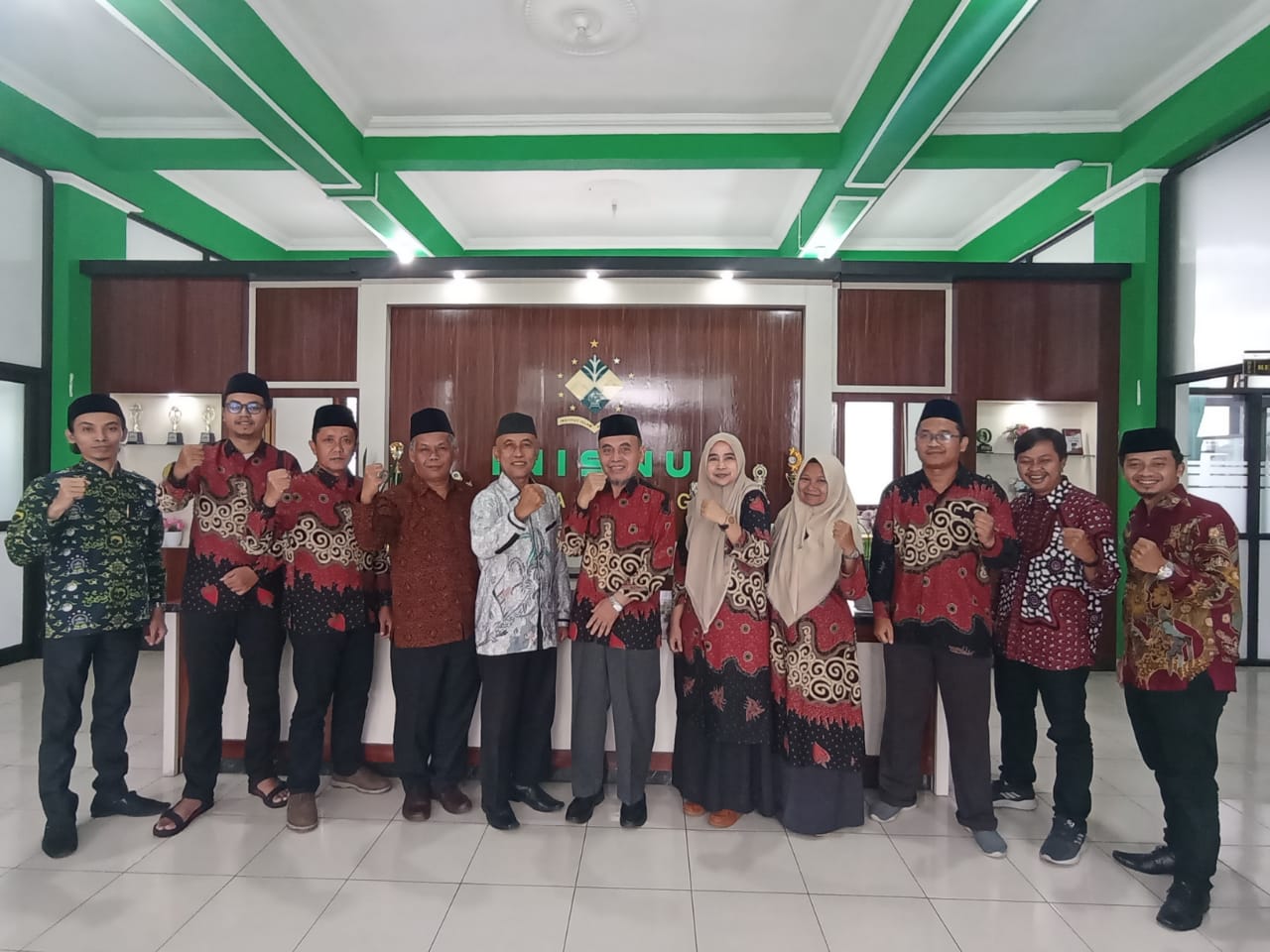 Studi Banding Jajaran Pimpinan STAI Sunan Pandanaran ke INISNU Temanggung